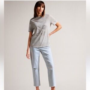 Ted Baker Chrishl Straight Leg Ankle Grazer Women's Jeans size 25